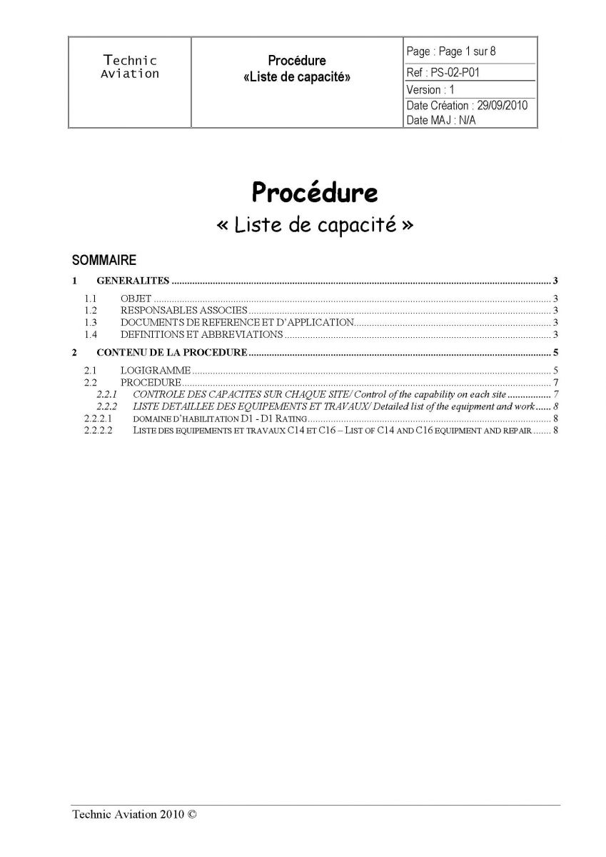 Liste Capacité 02 2024